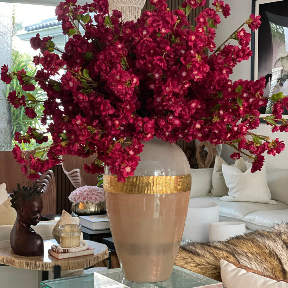 Fleurs de Cerisier Rouge Vin