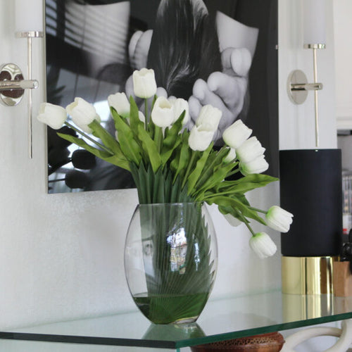 tulipes blanches