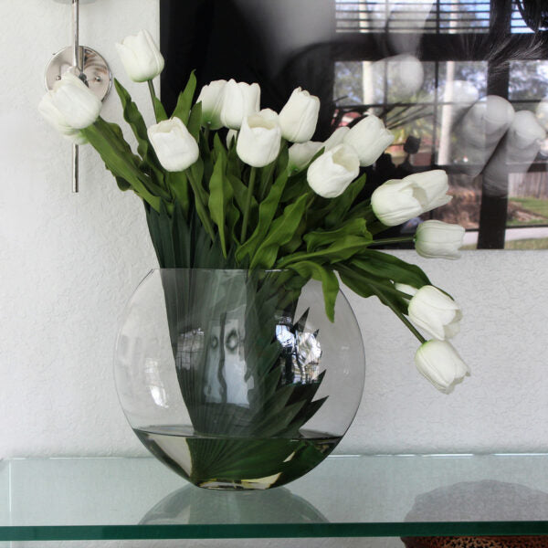 tulipes blanches