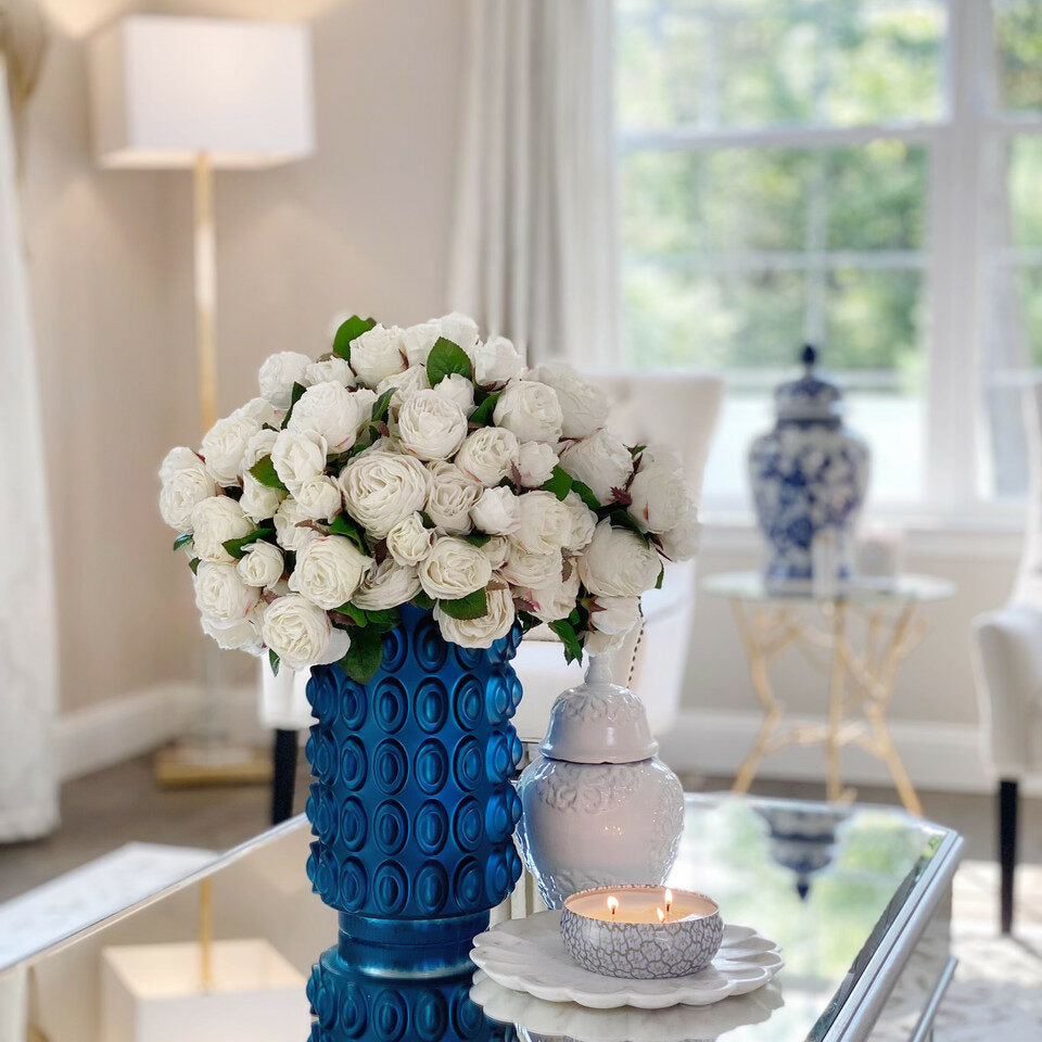 Roses blanches anglaises