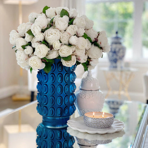 Roses blanches anglaises